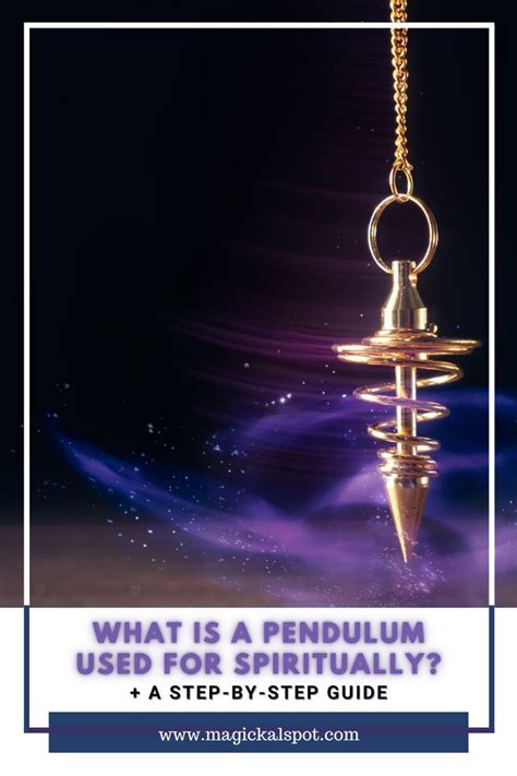Enhancing Your Pendulum Divination Practice: Using Charts and Diagrams